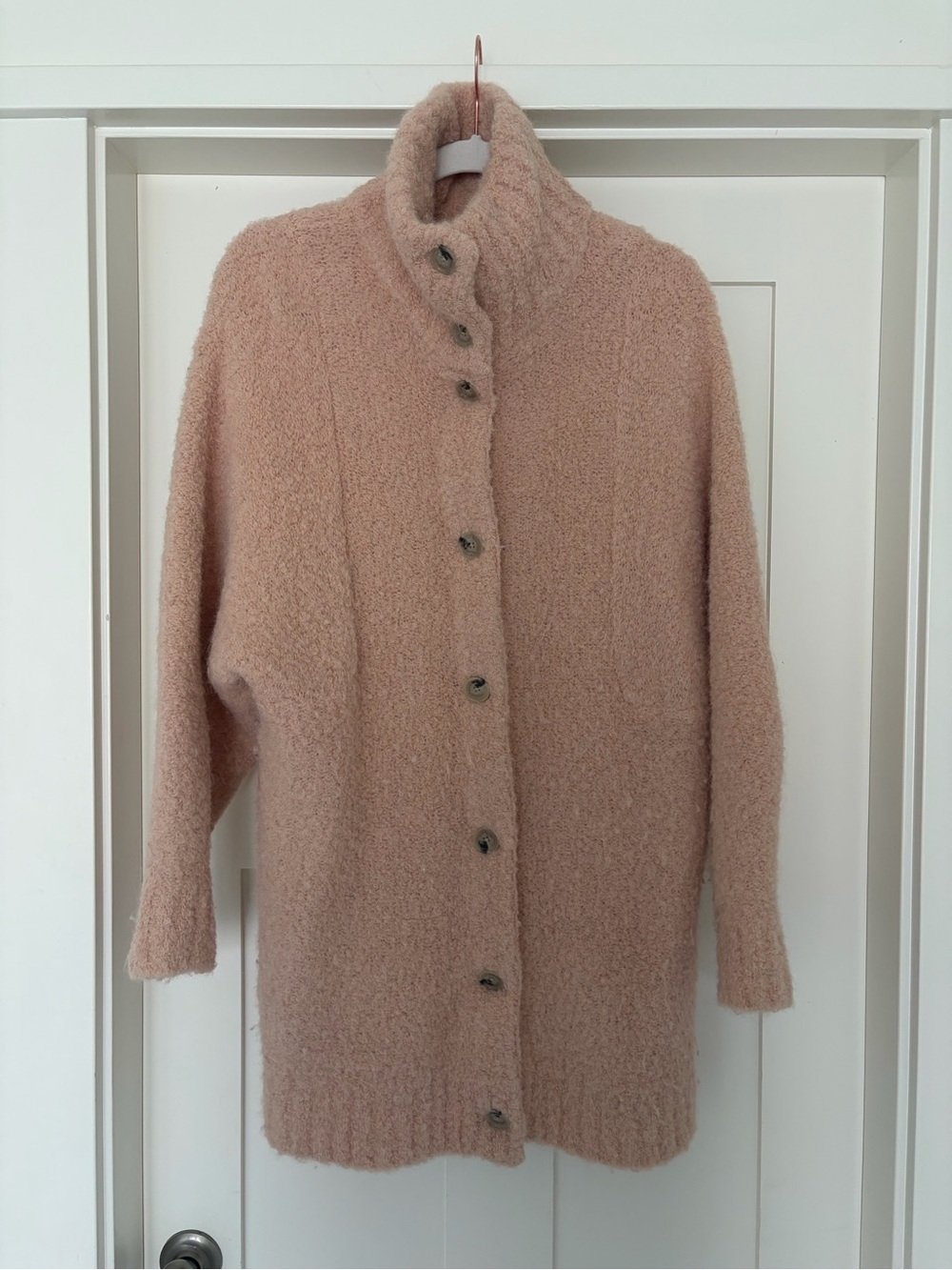 Wilfred Aritzia Alpaca Oversized Sweater | Cozy Luxury Knit SZ M - Picture 3 of 8